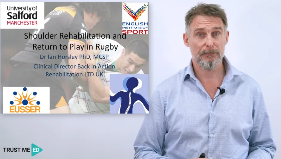 Rehabilitation of the shoulder and return to play in Rugby