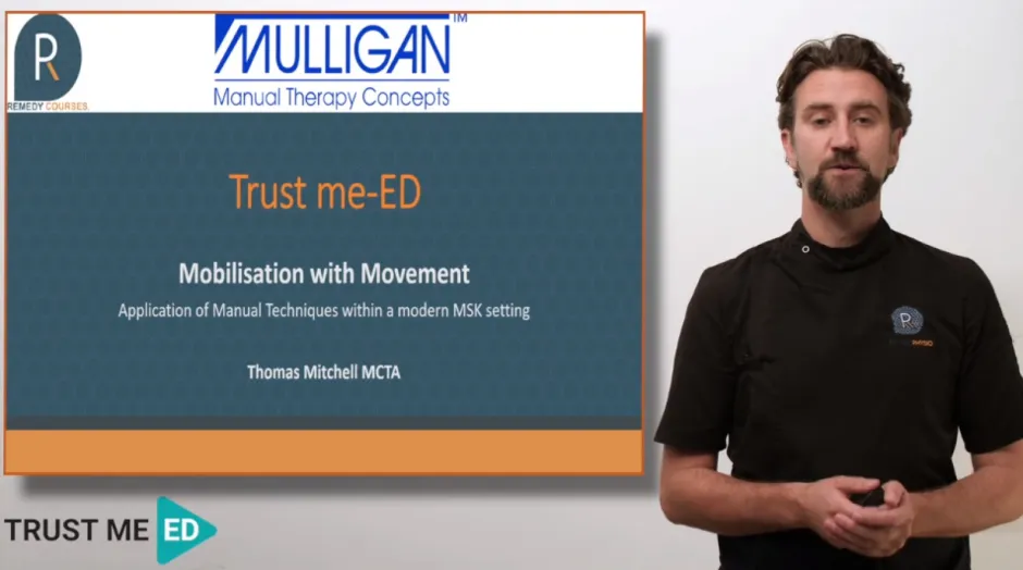 Mobilisation with Movement within a modern MSK setting