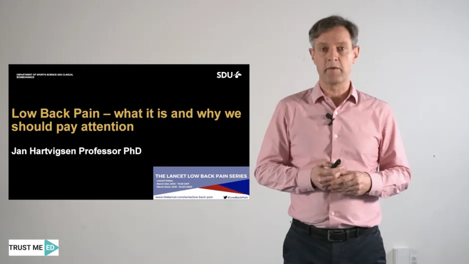 Low Back Pain - what it is and why we should pay attention