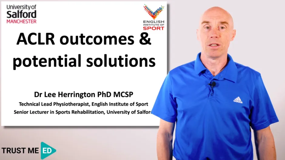 ACLR outcomes and potential solutions & MSK injury risk screening in sports