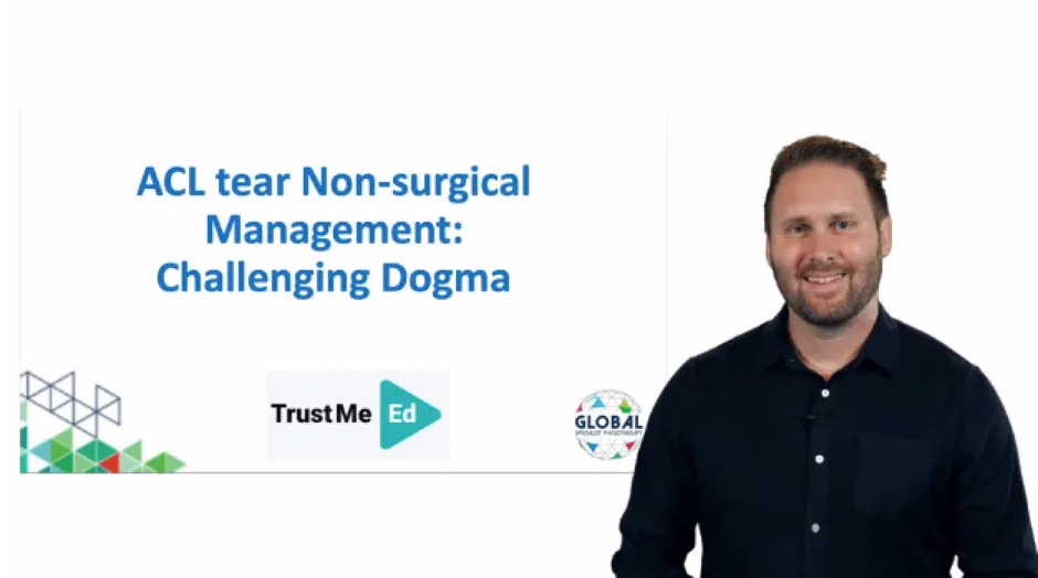 ACL Tear Non-surgical Management: Challenging Dogma