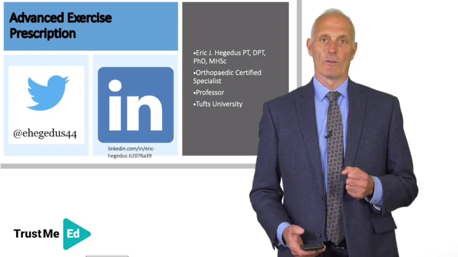 Advanced exercise prescription