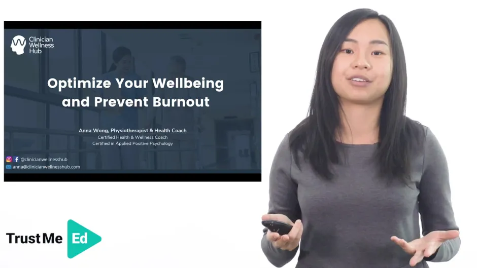 Optimize your wellbeing and prevent burnout