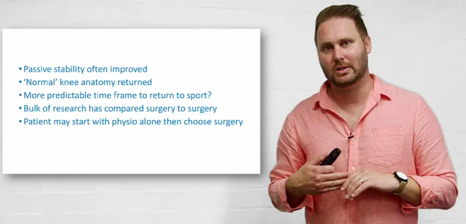 ACL tear non-surgical management: Practical Tutorial