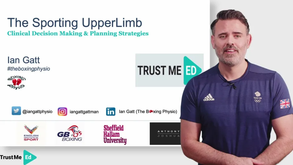 The Sporting Upper Limb: Clinical Decision Making & Planning Strategies