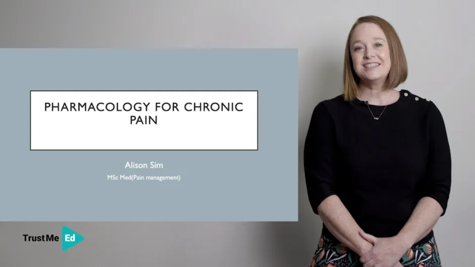 Pharmacology in chronic pain