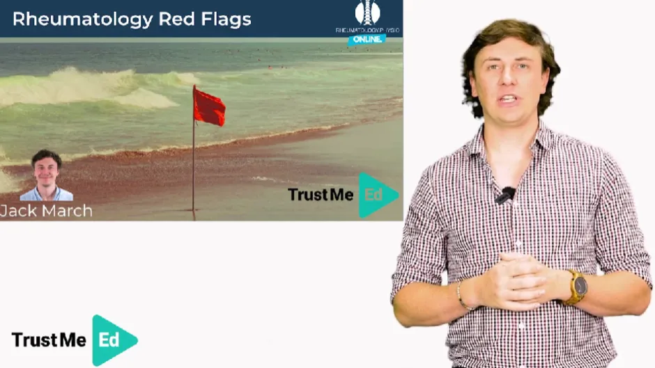 Rheumatology Red Flags