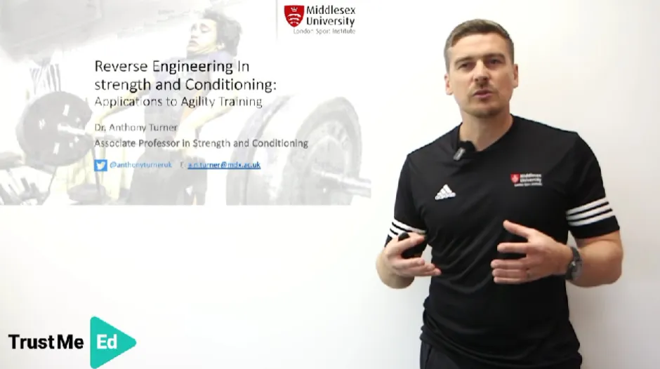Reverse Engineering in S&C: Applications to Agility Training