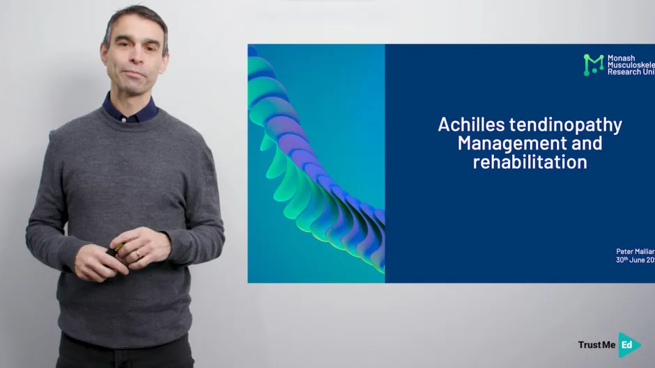 Achilles Tendinopathy: Management and Rehabilitation