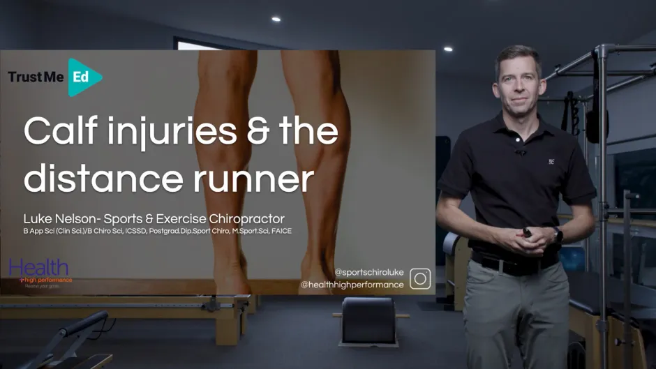 Calf Injuries & the Distance Runner