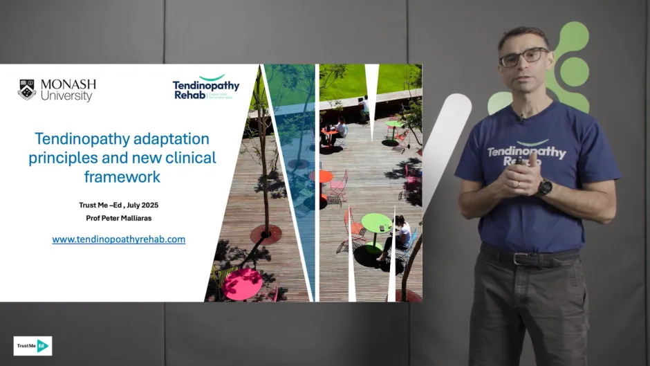 Tendinopathy Adaptation Principles and New Clinical Framework