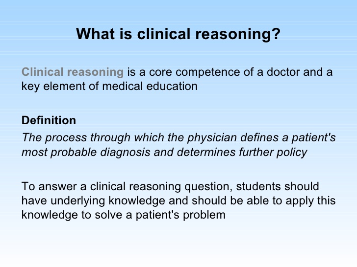 clinical-reasoning