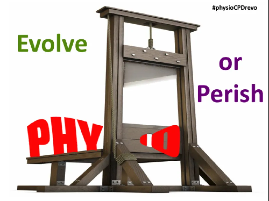 Physiotherapy, come forward! (It’s time to step out from behind the curtain)