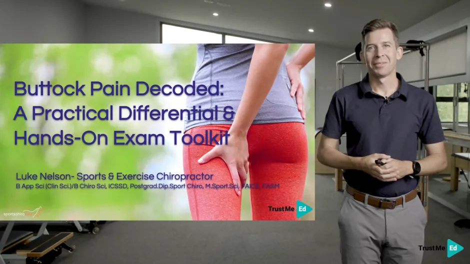Buttock Pain Decoded: A Practical Differential & Hands-On Exam Toolkit